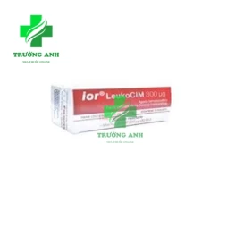 Ior Leukocim 300mcg CIM - Thuốc hỗ trợ kích thích tạo bạch cầu tủy xương